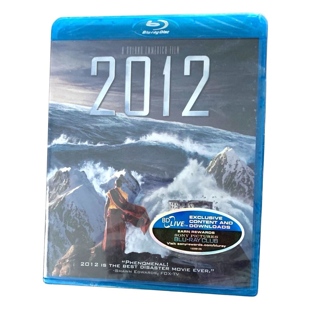 2012 (Blu-ray, 2009) BRAND NEW SEALED John Cusack, Chiwetel Ejiofor, Amanda Peet